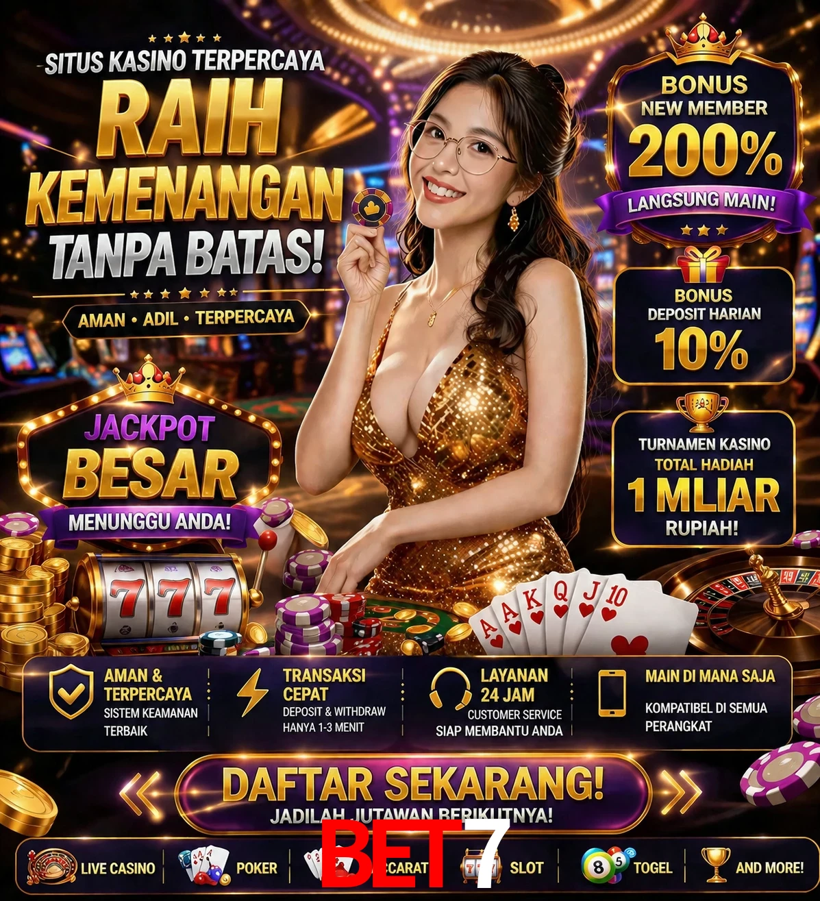 Roleta e blackjack bet7