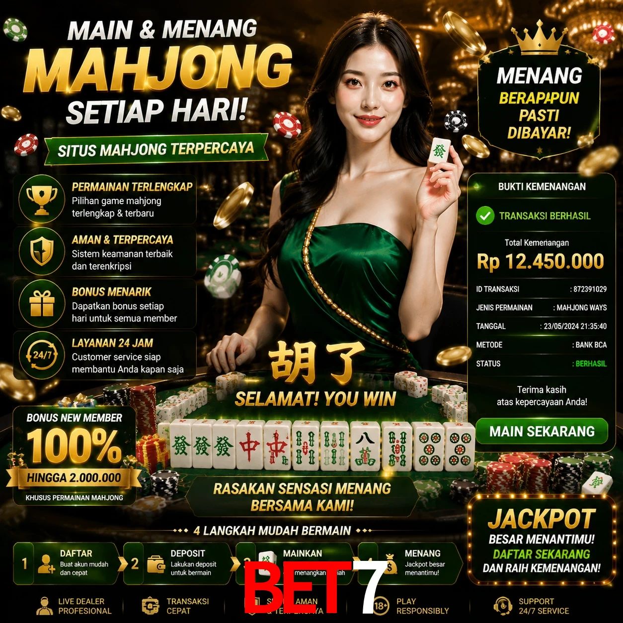 Ganhar e sacar na bet7